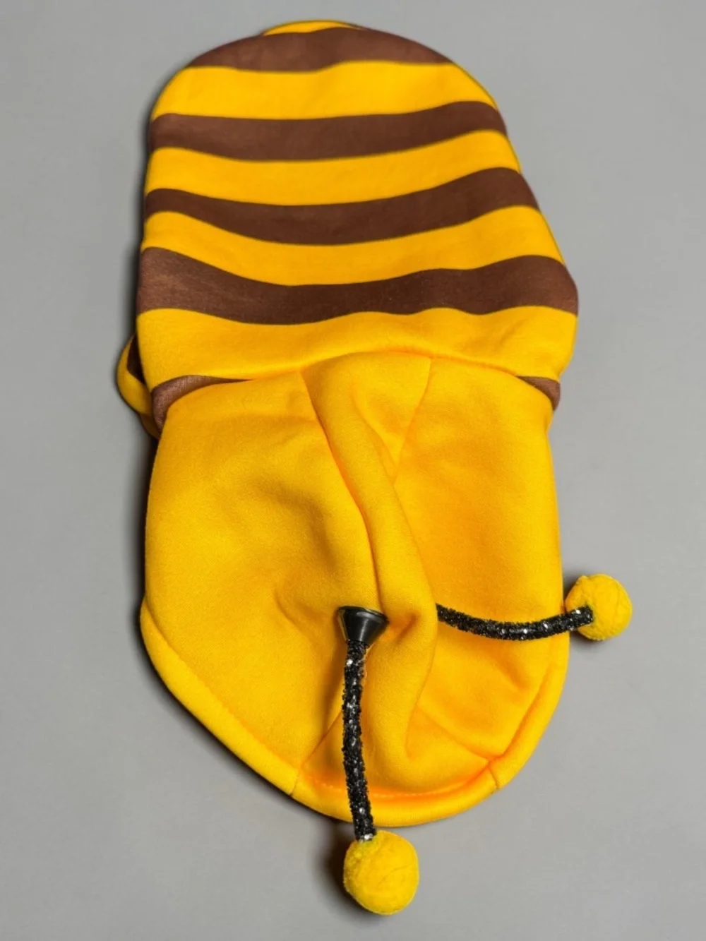 Dog Bee Costume Hoodie Medium Cute Pet Cosplay Outfit NWOT